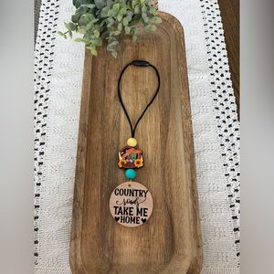 Rearview Mirror Car Charm